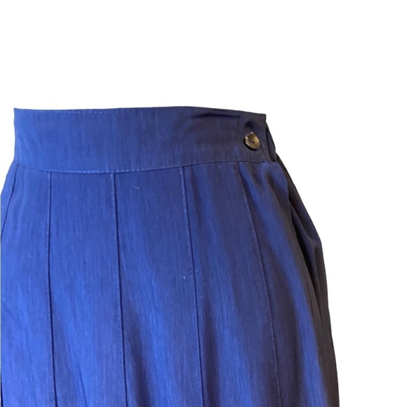 Vintage S.G Sport Collection Navy Blue Pleated Skirt - Picture 3 of 13